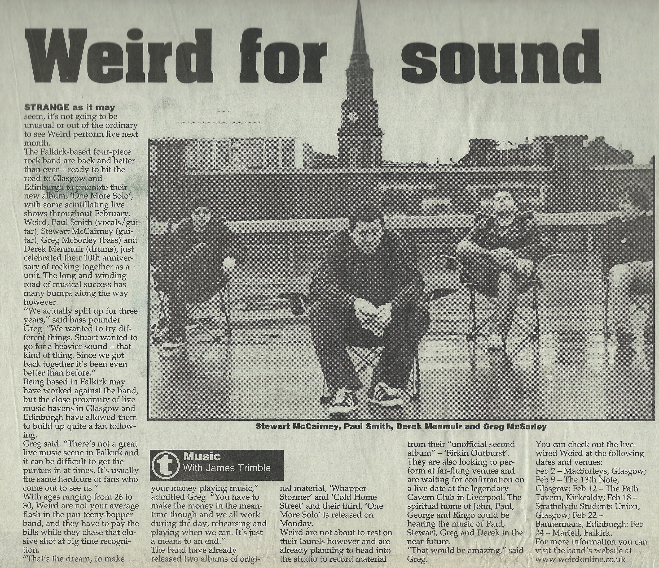 Falkirk Herald clip