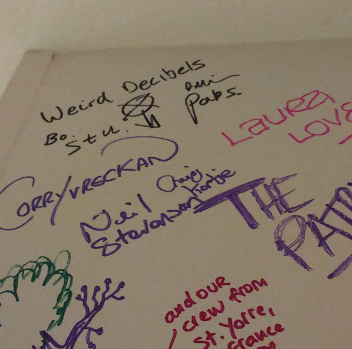 Weird Db on the wall